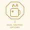 Dual heating options