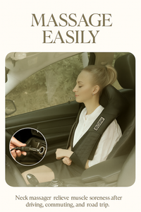 Neck and Shoulder Massager with Heat, Shiatsu Shoulder Massager for Full Body, Deep Tissue 3D Kneading Massage Pillow for Shoulder, Back, Body Muscle Pain Relief, Gifts for Women Men