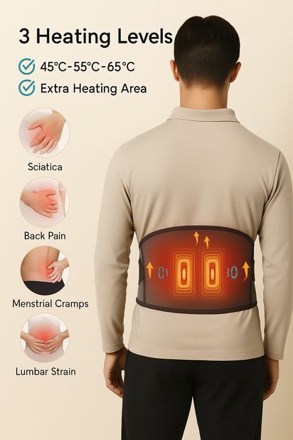 Cordless Heating Pad for Back, 60